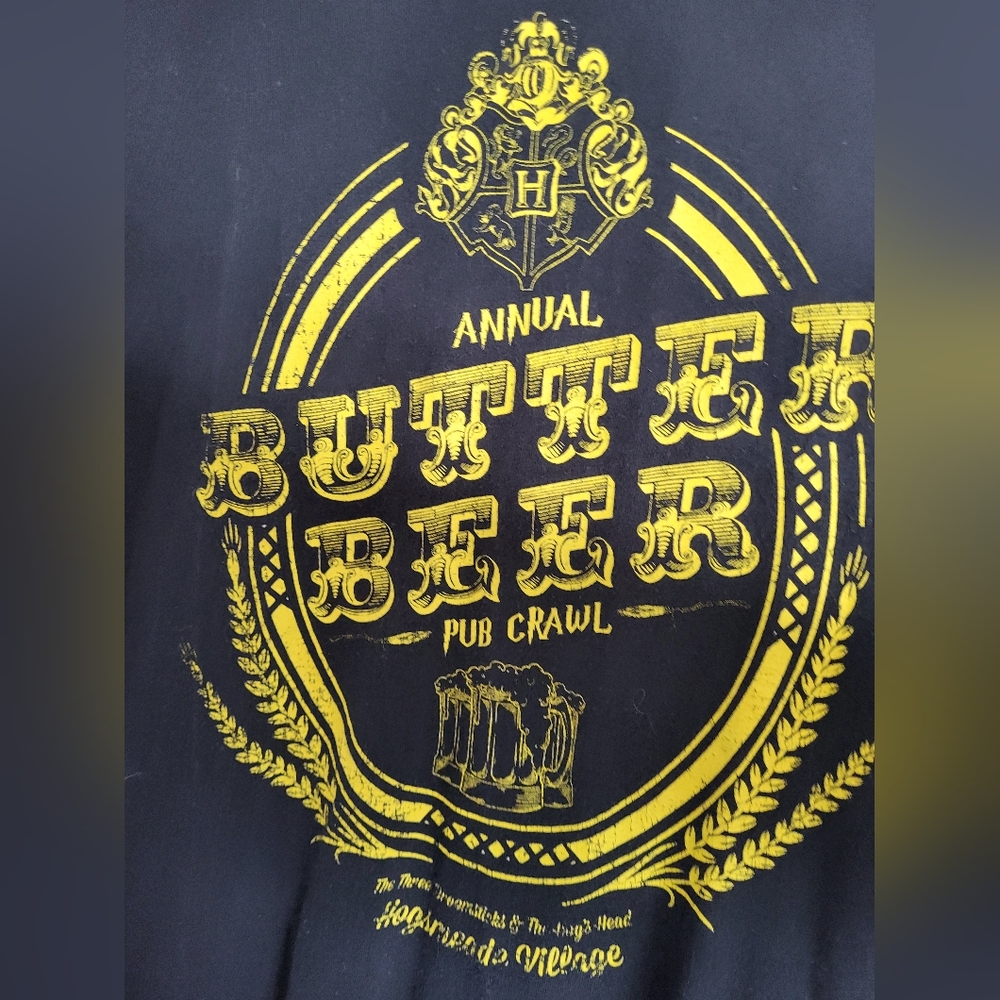 Harry Potter Black and Gold Butter Beer T-Shirt